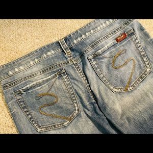 Silver Jeans Tuesday Flares  34/31